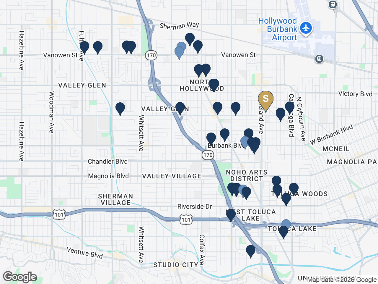 LAAA closings near 6028 Craner
